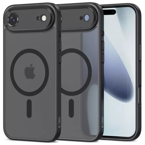 Tech-Protect MagCam MagSafe Case iPhone 17 Air tok, matt fekete