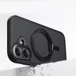 Tech-Protect MagRing MagSafe case iPhone 17 tok, matt fekete