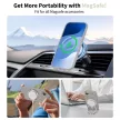 Tech-Protect Silicone MagSafe Case iPhone 17 Air tok, szürke