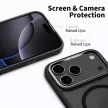 Tech-Protect MagEdge MagSafe Case iPhone 17 Pro tok, matt fekete