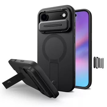 TECH-PROTECT KEVLAR AURA MAGSAFE IPHONE 17 Air tok, fekete