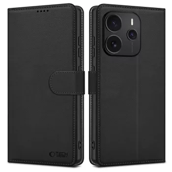   TECH-PROTECT WALLET XIAOMI REDMI NOTE 14 5G MATTE tok, fekete