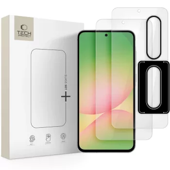  Tech-Protect Glass Set+ Tempered Glass Samsung Galaxy A36 / A56 5G edzett üvegfólia