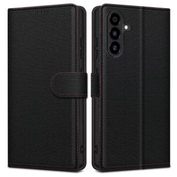 TECH-PROTECT WALLET RS GALAXY A56 5G tok, fekete-piros