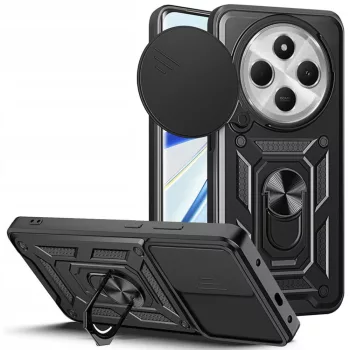   Tech-Protect CamShield Pro Case for Xiaomi Redmi 14C / Poco C75 - tok, fekete