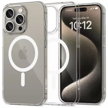 TECH-PROTECT FLEXAIR MAGSAFE IPHONE 15 PRO tok, átlátszó
