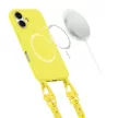 Tech-Protect MagNecklace MagSafe Case with Lanyard iPhone 16 - tok, sárga