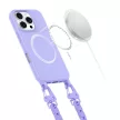Tech-Protect MagNecklace MagSafe Case with Lanyard iPhone 16 Pro Max - tok, lila