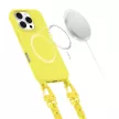 Tech-Protect MagNecklace MagSafe Case with Lanyard iPhone 16 Pro Max - tok, sárga