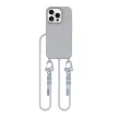 TECH-PROTECT MAGNECKLACE MAGSAFE IPHONE 15 PRO CRAYON tok, szürke