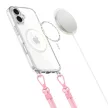 TECH-PROTECT FLEXAIR CHAIN MAGSAFE IPHONE 16 tok, szürke, rózsaszín