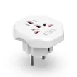 TECH-PROTECT UNIVERSAL TRAVEL ADAPTER FROM EU WHITE