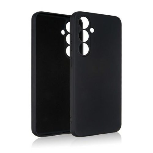 Beline Silicone Samsung Galaxy S24 FE tok, fekete