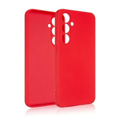 Beline Silicone Samsung Galaxy S24 FE tok, piros