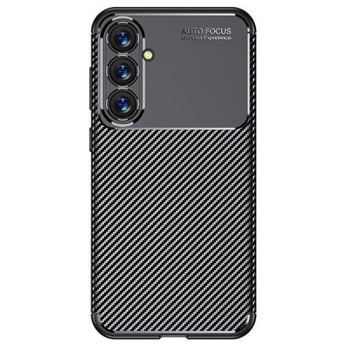 Beline Carbon Armor Samsung Galaxy S23 FE tok, fekete