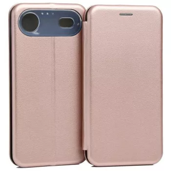 Beline Book Case Magnetic iPhone 17 Air tok, rozéarany