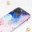 Gold Glam Case Samsung Galaxy S24 galactic hátlap, tok, mintás