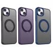Mag Ring Rotating Case MagSafe hátlap, tok iPhone 12/12 Pro 6,1", lila