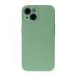 Silicone Case hátlap, tok Samsung Galaxy S23 világos, zöld