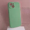 Silicone Case hátlap, tok Samsung Galaxy S23 világos, zöld