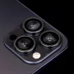 Set of lens glasses kameravédő üvegfólia iPhone 13 6,1", fekete rhombus (2 db)