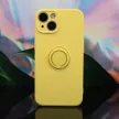 Finger Grip Case hátlap, tok iPhone 11, sárga