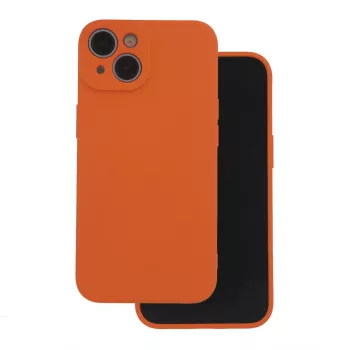   Silicone Case hátlap, tok iPhone 15 Pro 6,1", narancssárga