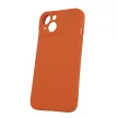 Silicone Case hátlap, tok iPhone 15 Pro 6,1", narancssárga