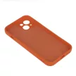 Silicone Case hátlap, tok iPhone 15 Pro 6,1", narancssárga