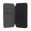 Smart Carbon Case oldalra nyíló tok iPhone 15 Pro 6,1", ezüst