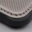 Smart Carbon Case oldalra nyíló tok iPhone 15 Pro 6,1", ezüst
