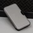 Smart Carbon Case oldalra nyíló tok iPhone 15 Pro 6,1", ezüst