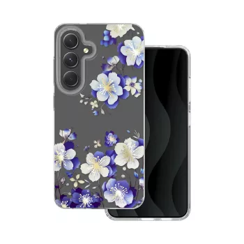 IMD print case Samsung Galaxy S24 floral tok, színes