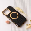 Circle Glam Mag hátlap, MagSafe tok iPhone 15 6,1", fekete