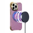 Circle Glam Mag hátlap, MagSafe tok iPhone 14 Pro 6,1", lila