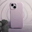 Circle Mag hátlap, MagSafe tok iPhone 15 Pro 6,1", lila