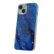 Gold Glam Case iPhone 12/12 Pro 6,1", hátlap, tok, kék