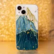 Gold Glam Case iPhone 14 6,1" mountain hátlap, tok, mintás