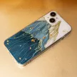 Gold Glam Case iPhone 14 6,1" mountain hátlap, tok, mintás