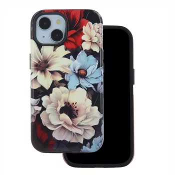   Decor case hátlap, tok iPhone 12/12 Pro 6,1" Garden, mintás