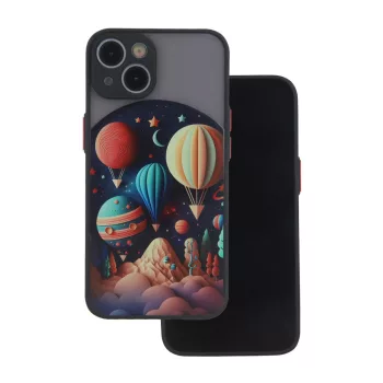   Ultra Trendy hátlap, tok iPhone 15 Pro 6,1" Travel, fekete