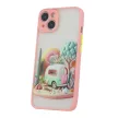 Ultra Trendy hátlap, tok iPhone 11 Travel, rózsaszín