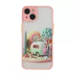 Ultra Trendy hátlap, tok iPhone 11 Travel, rózsaszín