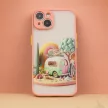 Ultra Trendy hátlap, tok iPhone 11 Travel, rózsaszín