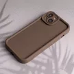 Rim TPU tok iPhone 12 6,1", barna