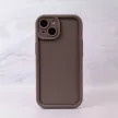 Rim TPU tok iPhone 12 6,1", barna