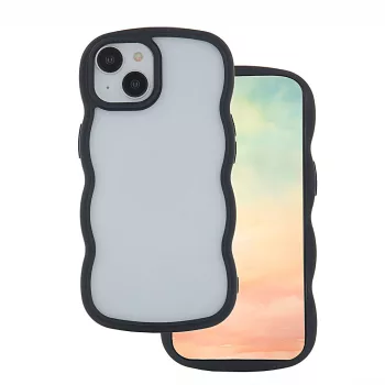 Wave case tok Samsung Galaxy S23, fekete