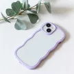 Wave case tok iPhone 15 Pro 6,1", lila