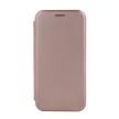 Smart Diva iPhone 16 6,1" oldalra nyíló tok, rozéarany