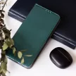 Smart Magnetic iPhone 16 6,1" oldalra nyíló tok, zöld